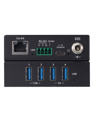 ATEN UCE33100 Ricevitore e trasmettitore di rete Nero