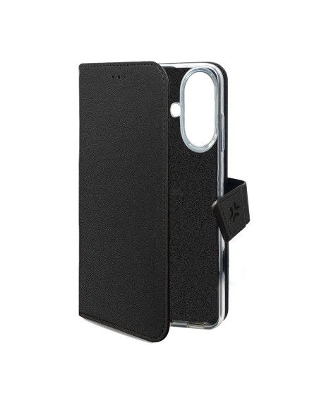 Celly WALLY custodia per cellulare 17 cm (6.7") Custodia a borsellino Nero