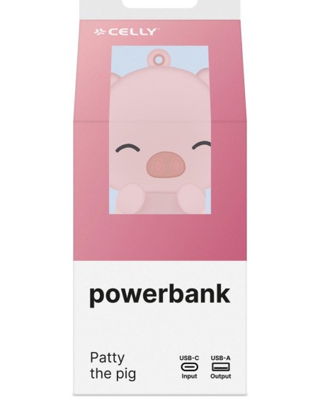 Celly PBPIG batteria portatile Polimeri di litio (LiPo) 2600 mAh Rosa