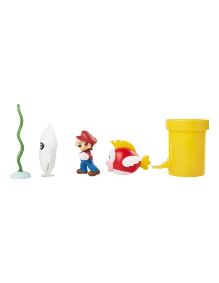 Super Mario Underwater Diorama Set Super Mario Underwater Diorama Set