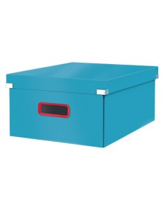 Leitz Click & Store Armadietto portaoggetti Rettangolare Faesite, Polipropilene (PP) Blu