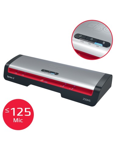 GBC 4410071EU plastificatrice Plastificatrice a caldo 500 mm min Nero, Acciaio inox