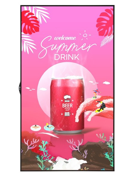 LG 75XS4P-B.AEU visualizzatore di messaggi Pannello piatto per segnaletica digitale 190,5 cm (75") LED 4000 cd m² UHD+ Nero
