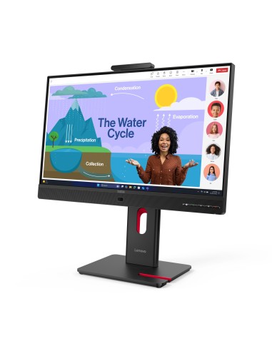 Lenovo ThinkVision T24D-4v LED display 60,5 cm (23.8") 1920 x 1080 Pixel Full HD Nero