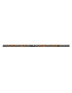 Vertiv MUU5MGB0-24PK37-2C20A9A00-S unità di distribuzione dell'energia (PDU) 24 presa(e) AC Nero