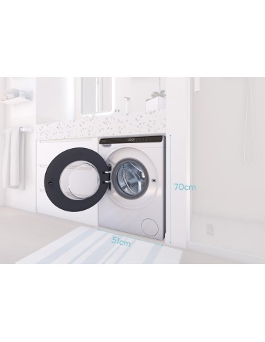 Candy CW50-BP12307WU-S lavatrice