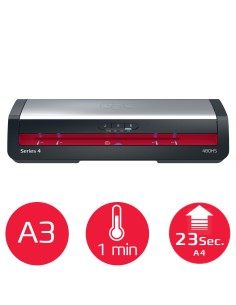 GBC 4410072EU plastificatrice Plastificatrice a caldo 800 mm min Nero, Acciaio inox 2