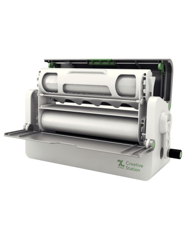 Esselte 624663 plastificatrice Plastificatrice a freddo Alluminio, Bianco