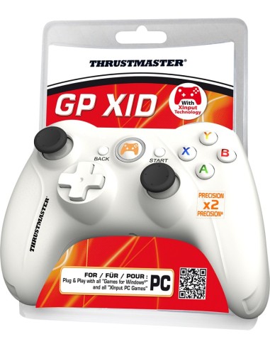 Thrustmaster GP XID Bianco Gamepad Analogico Digitale PC