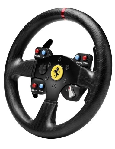 Thrustmaster Ferrari 458 Challenge Wheel Add-On Nero USB 2.0 Volante PC, Playstation 3