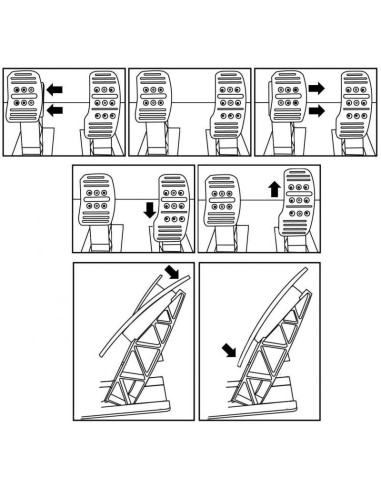 Thrustmaster T3PA Add-On Nero Pedali Analogico
