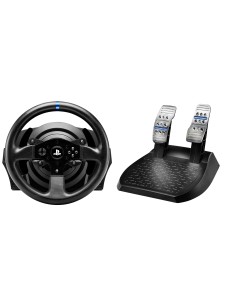 Thrustmaster T300RS Nero USB 2.0 Sterzo + Pedali PC, Playstation 3, PlayStation 4