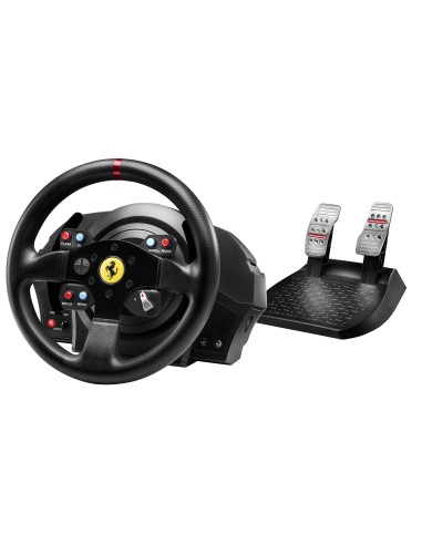 Thrustmaster T300 Ferrari GTE Nero Sterzo + Pedali Analogico Digitale PC, Playstation 3, PlayStation 4