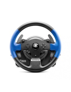 Thrustmaster T150 Force Feedback Nero, Blu USB Sterzo + Pedali PC, PlayStation 4, Playstation 3