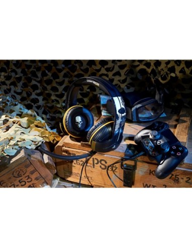 Thrustmaster Y-350P 7.1 Ghost Recon Auricolare Cablato A Padiglione Gaming Nero, Arancione