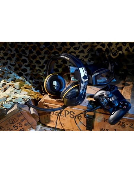 Thrustmaster Y-350P 7.1 Ghost Recon Auricolare Cablato A Padiglione Gaming Nero, Arancione