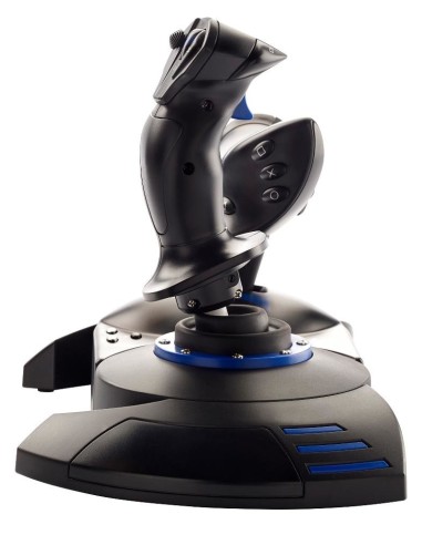 Thrustmaster T.Flight Hotas 4 Nero, Blu USB 2.0 Joystick Digitale PC, PlayStation 4