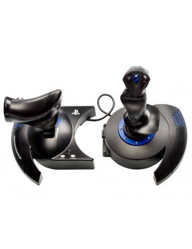 Thrustmaster T.Flight Hotas 4 Nero, Blu USB 2.0 Joystick Digitale PC, PlayStation 4