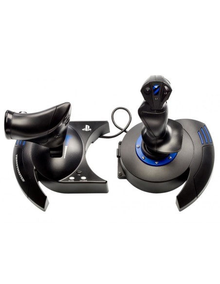 Thrustmaster T.Flight Hotas 4 Nero, Blu USB 2.0 Joystick Digitale PC, PlayStation 4