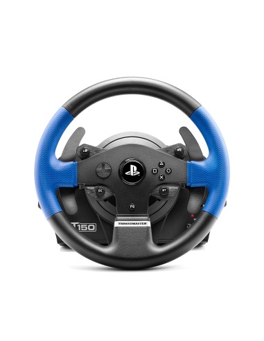 Thrustmaster T150 PRO ForceFeedback Nero, Blu USB Sterzo + Pedali PC, PlayStation 4, Playstation 3