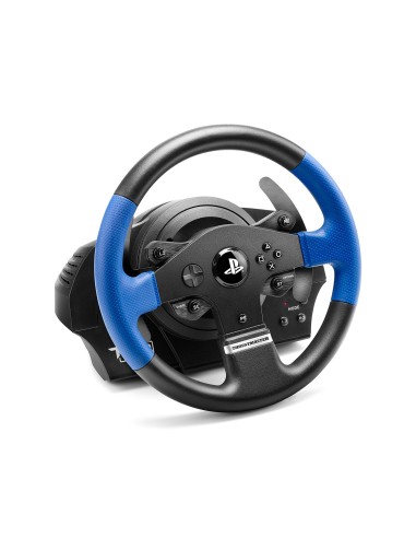 Thrustmaster T150 PRO ForceFeedback Nero, Blu USB Sterzo + Pedali PC, PlayStation 4, Playstation 3