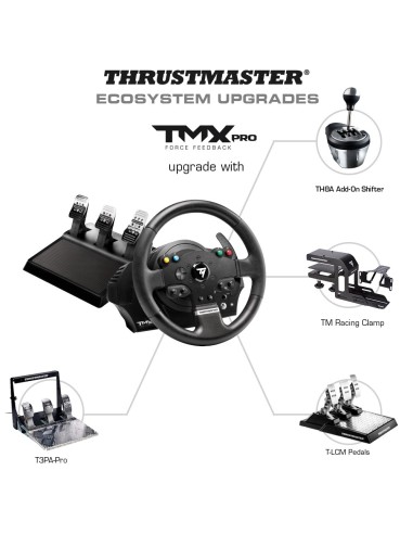 Thrustmaster TMX PRO Nero Sterzo + Pedali Analogico Digitale PC, Xbox One