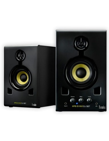 Hercules XPS 2.0 60 DJ Set 2-vie Nero Cablato 30 W