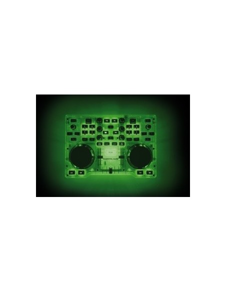 Hercules 4780839 controller per DJ Mixer a nastro magnetico 2 canali Verde