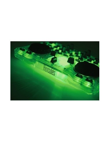 Hercules 4780839 controller per DJ Mixer a nastro magnetico 2 canali Verde