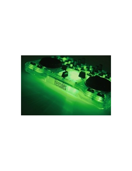 Hercules 4780839 controller per DJ Mixer a nastro magnetico 2 canali Verde