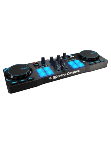 Hercules 4780843 controller per DJ 2 canali Nero