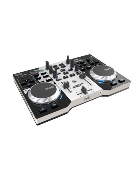 Hercules DJControl Instinct Party Pack Mixer per vinile Nero, Grigio