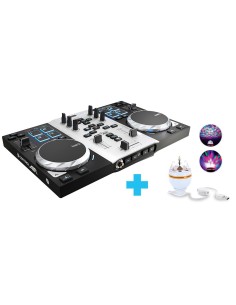 Hercules Air S Party Pack 2 canali Nero, Argento