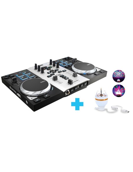 Hercules Air S Party Pack 2 canali Nero, Argento