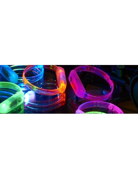 Hercules 4780878 cinturino da polso Blu, Verde, Arancione, Viola, Rosso