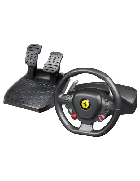Thrustmaster Ferrari 458 Italia Nero USB 2.0 Sterzo + Pedali PC