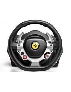 Thrustmaster TX Racing Wheel Ferrari 458 Italia Edition Nero, Argento, Giallo USB 2.0 Sterzo + Pedali Analogico Digitale PC, 2