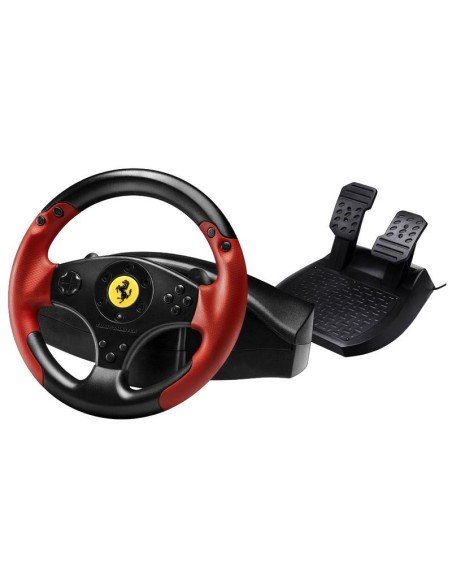Thrustmaster Ferrari Racing Wheel Red Legend PS3&PC Nero, Rosso Sterzo + Pedali PC, Playstation 3