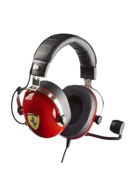 Thrustmaster New! T.Racing Scuderia Ferrari Edition Auricolare Cablato A Padiglione Gaming Nero, Rosso