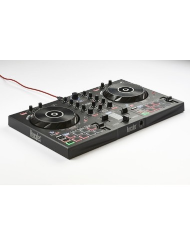 Hercules DJControl Inpulse 300 Mixer con controllo DVS (Digital Vinyl System) Nero