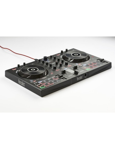 Hercules DJControl Inpulse 300 Mixer con controllo DVS (Digital Vinyl System) Nero