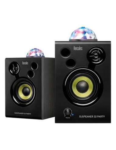 Hercules DJ Speaker 32 Party Nero Cablato 30 W