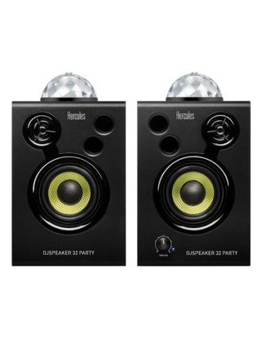 Hercules DJ Speaker 32 Party Nero Cablato 30 W