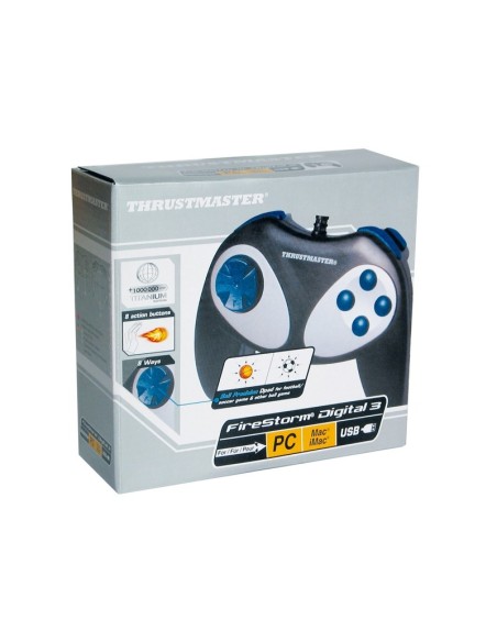 Thrustmaster Firestorm Digital 3 Nero, Argento USB 2.0 Gamepad MAC, PC