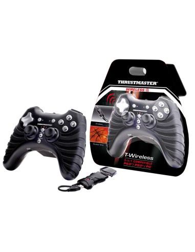 Thrustmaster T-Wireless 3 in 1 Nero Gamepad PC, Playstation 2, Playstation 3