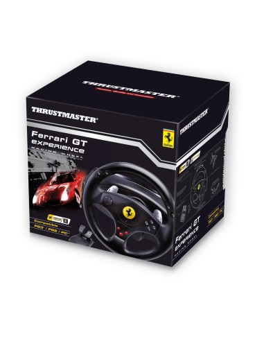 Thrustmaster Ferrari GT Experience Nero Sterzo + Pedali PC, Playstation 3