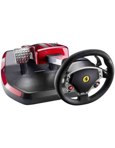 Thrustmaster Ferrari Wireless GT Cockpit 430 Scuderia Edition Sterzo + Pedali PC, Playstation 3