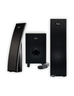 Hercules XPS 2.1 20 Arc Black set di altoparlanti 8 W PC Nero 2.1 canali 1-via 4 W