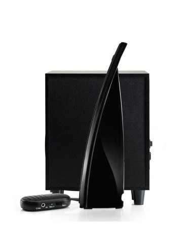 Hercules XPS 2.1 20 Arc Black set di altoparlanti 8 W PC Nero 2.1 canali 1-via 4 W