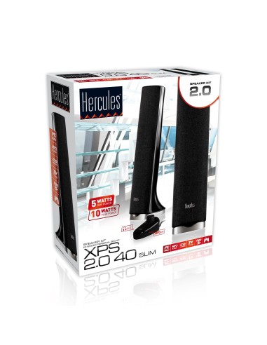 Hercules XPS 2.0 40 Slim Nero 5 W